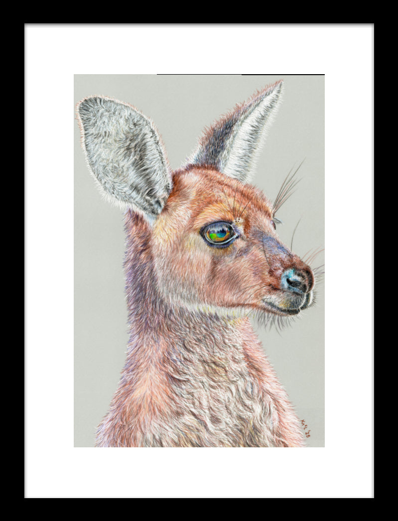"Ready For The Day" Framed Fine Art Print