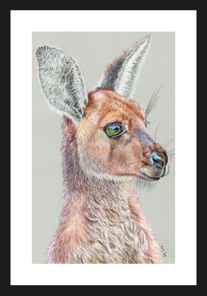 "Ready For The Day" Framed Fine Art Print