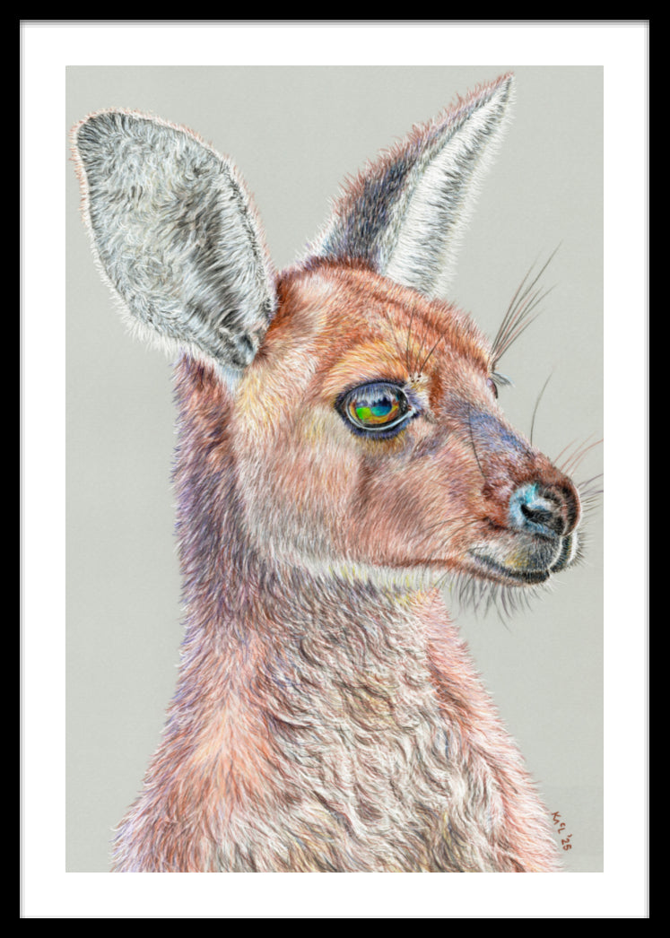 "Ready For The Day" Framed Fine Art Print