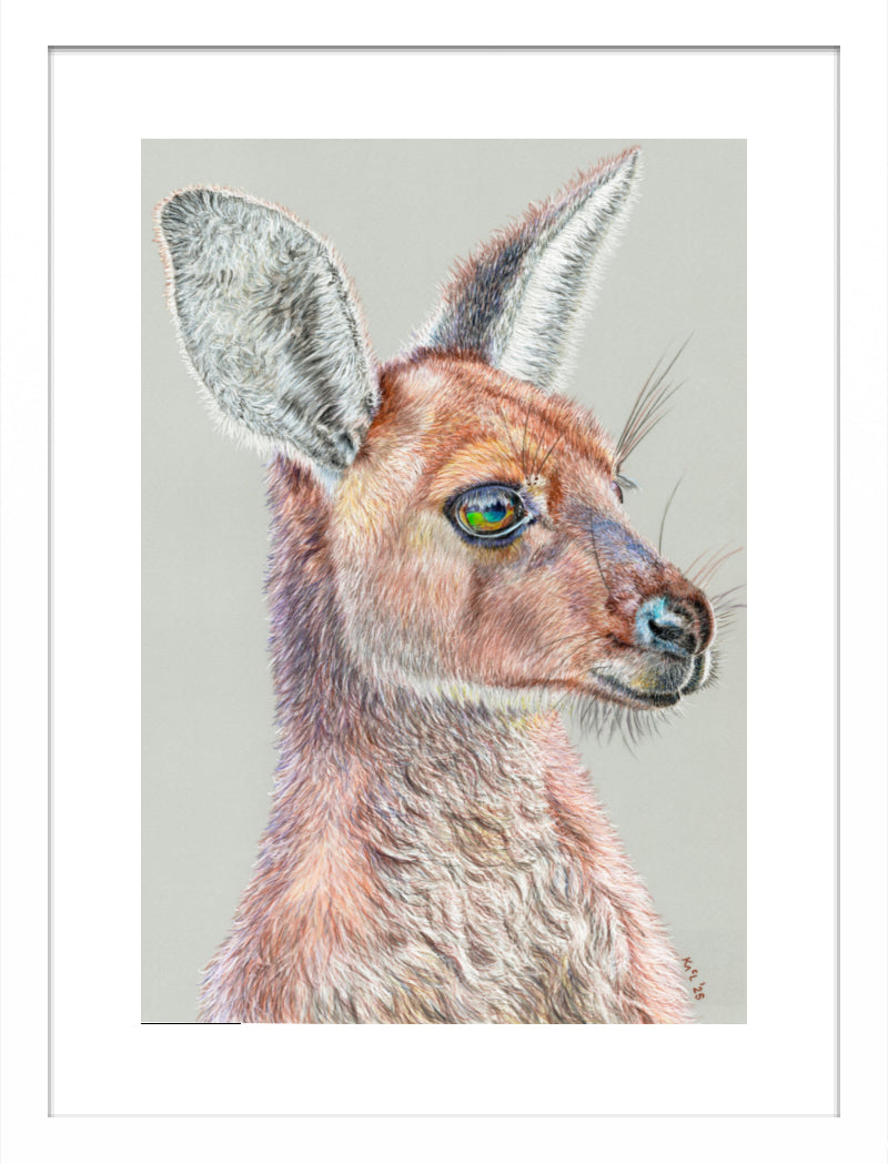 "Ready For The Day" Framed Fine Art Print