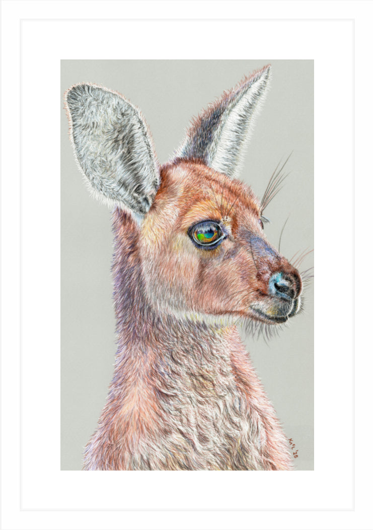 "Ready For The Day" Framed Fine Art Print