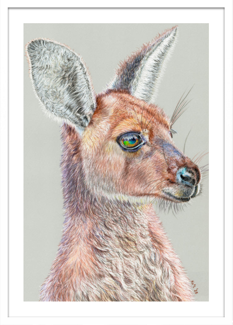 "Ready For The Day" Framed Fine Art Print