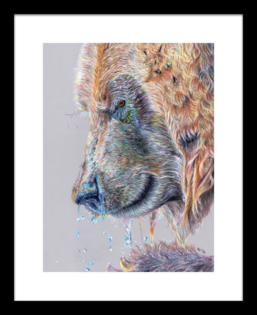 "Satisfaction" Framed Fine Art Print