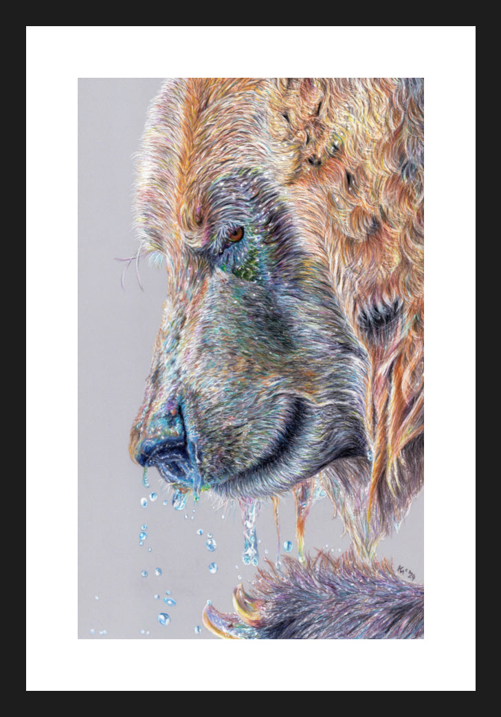 "Satisfaction" Framed Fine Art Print