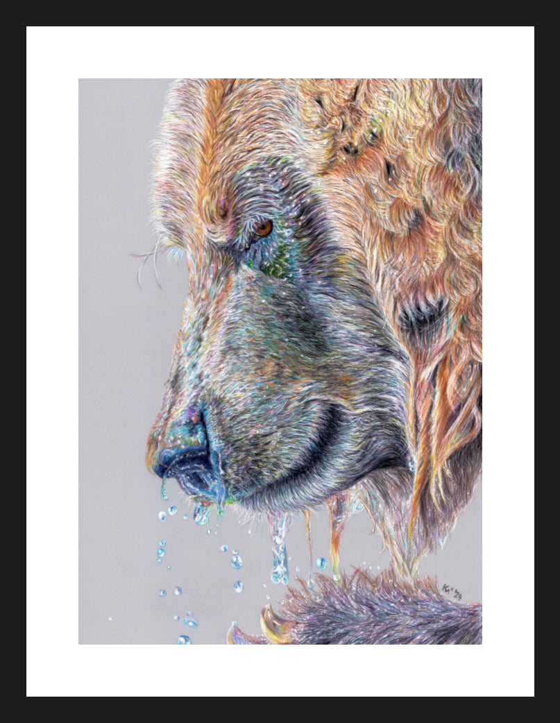 "Satisfaction" Framed Fine Art Print