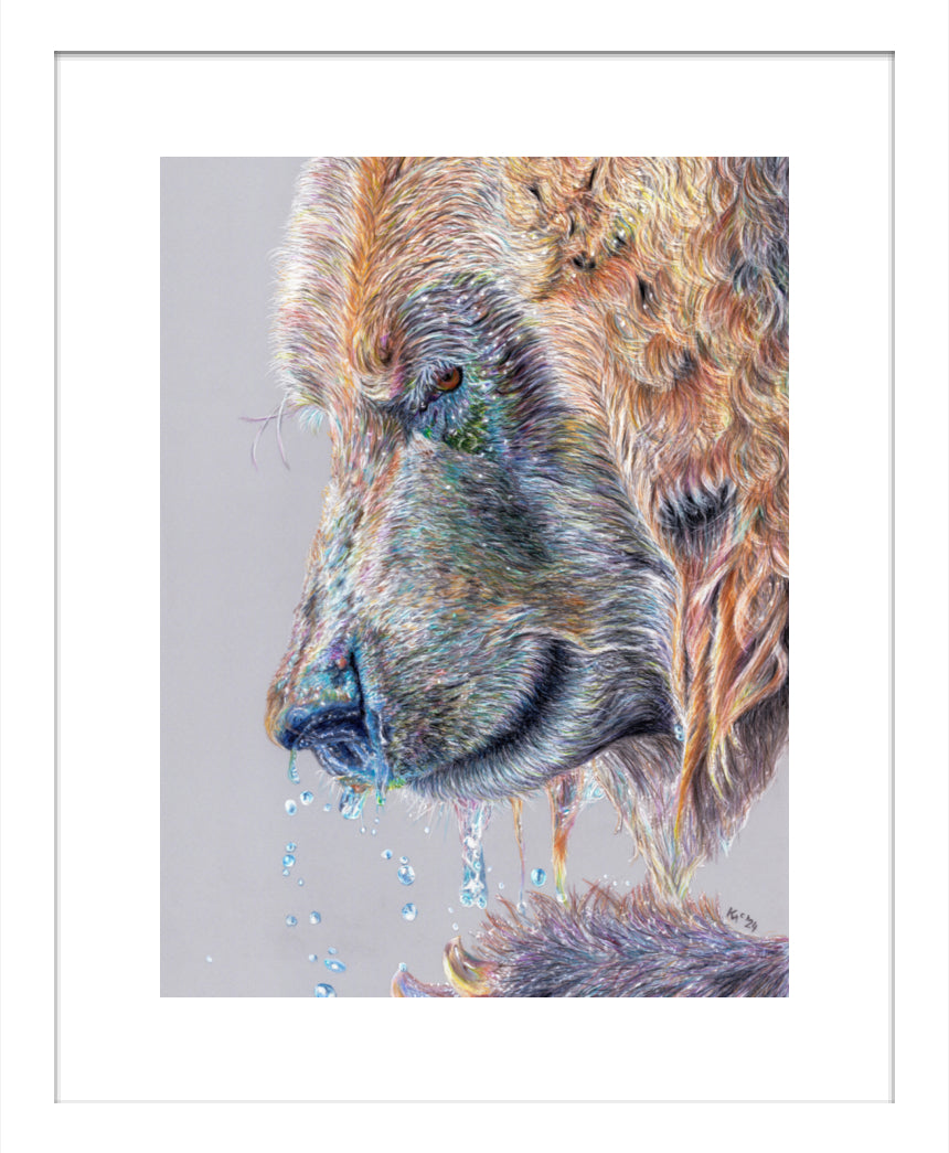 "Satisfaction" Framed Fine Art Print