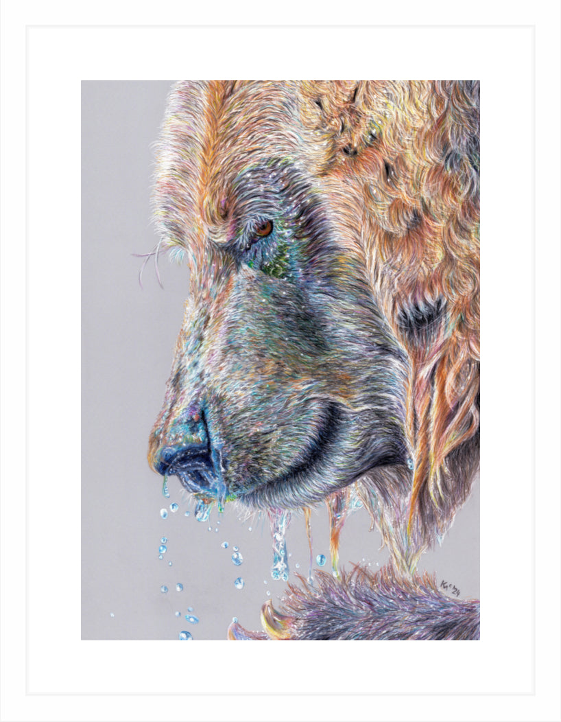 "Satisfaction" Framed Fine Art Print