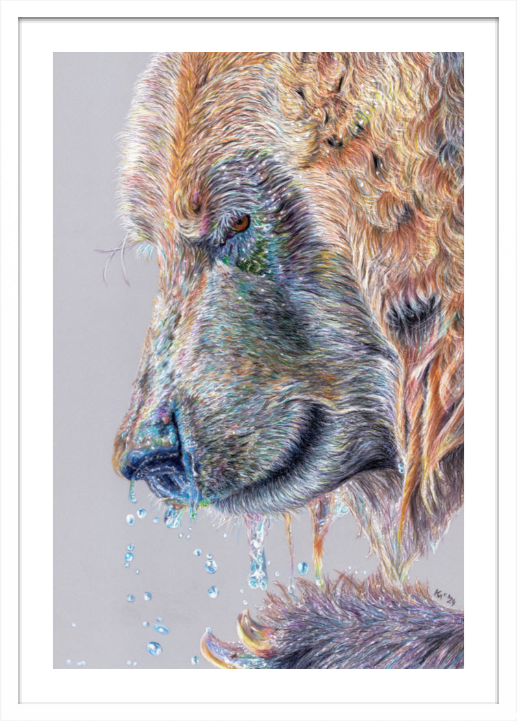 "Satisfaction" Framed Fine Art Print