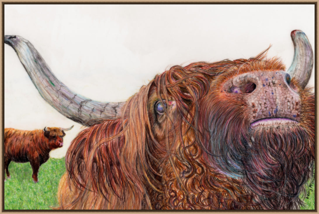 "Selfie" Canvas Print