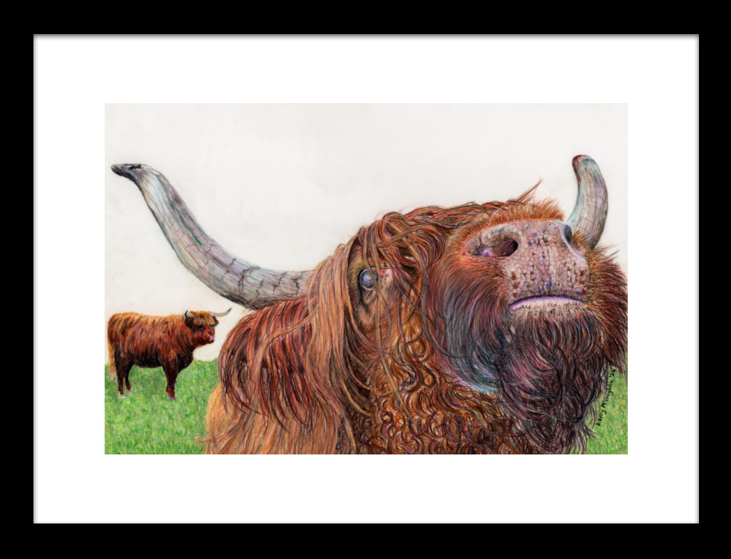 "Selfie" Framed Fine Art Print