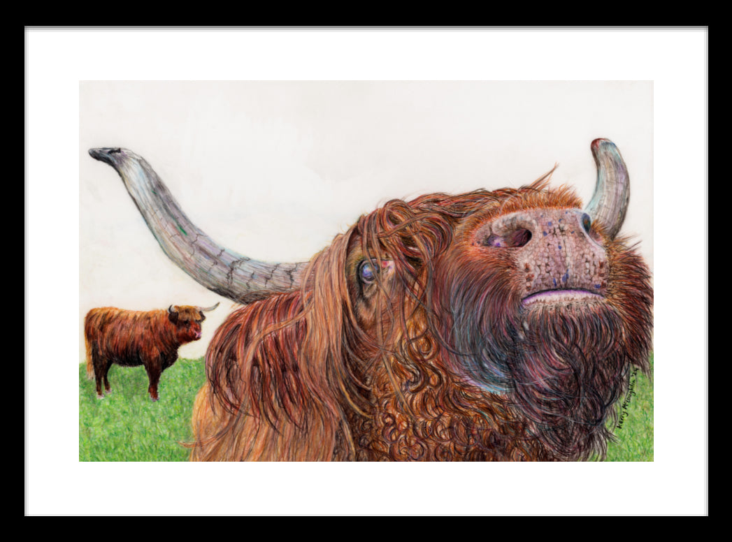 "Selfie" Framed Fine Art Print