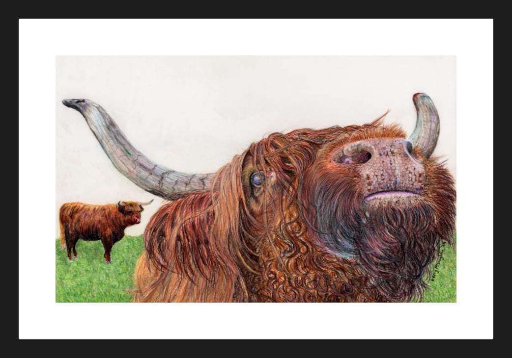 "Selfie" Framed Fine Art Print