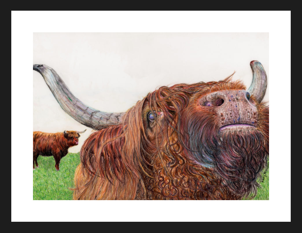 "Selfie" Framed Fine Art Print