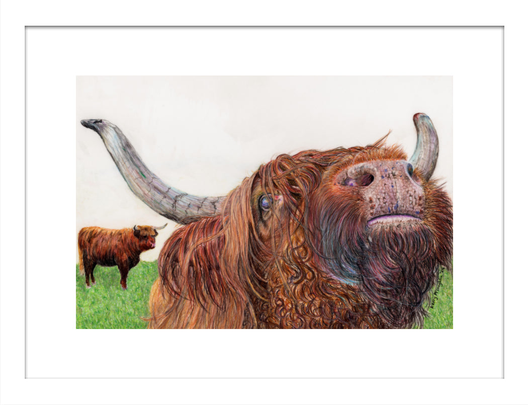 "Selfie" Framed Fine Art Print