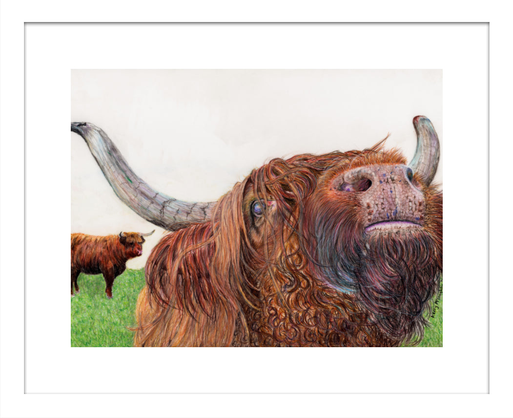 "Selfie" Framed Fine Art Print