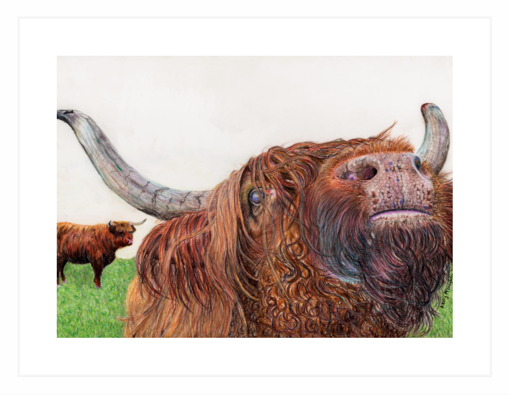 "Selfie" Framed Fine Art Print