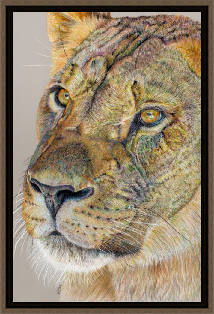 "Story Lines" Canvas Print