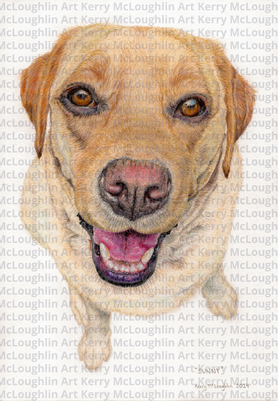 "Sunny" Unframed Fine Art Print