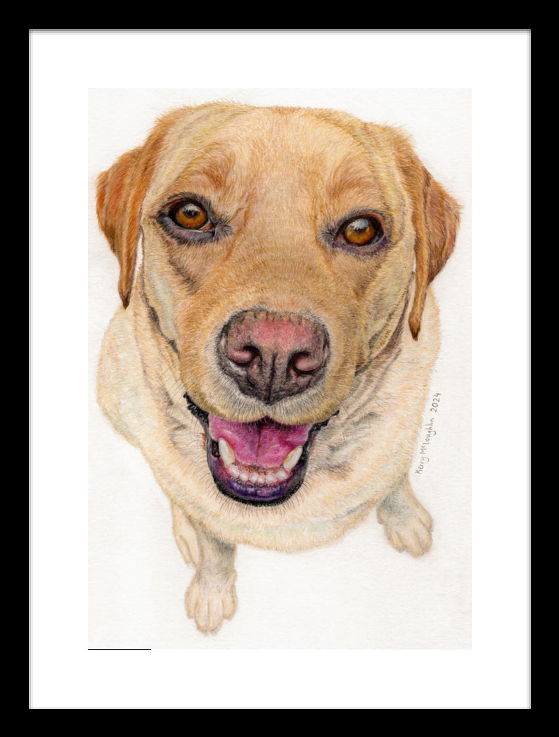 "Sunny" Framed Fine Art Print