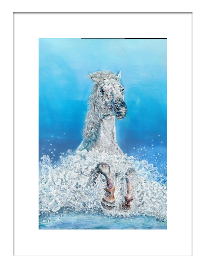 "Swifty" Framed Fine Art Print