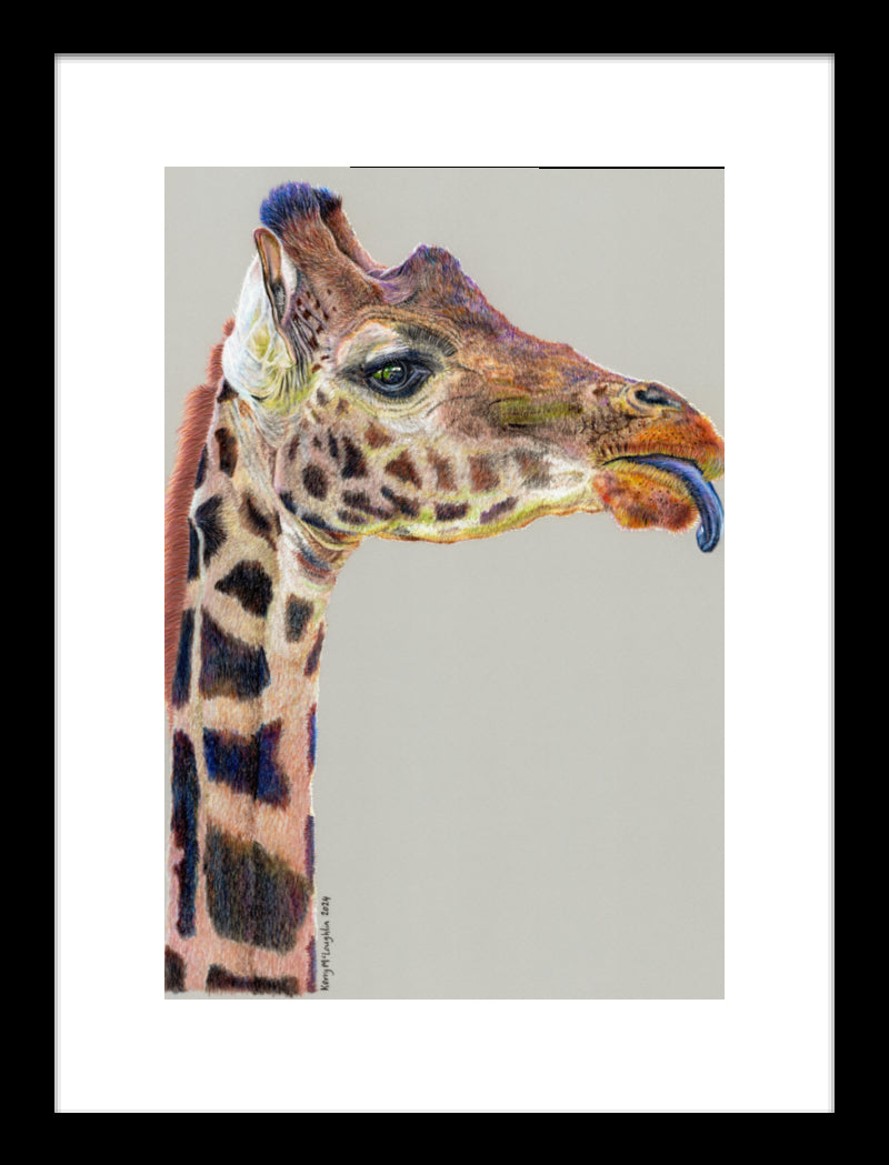 "Teenager" Framed Fine Art Print