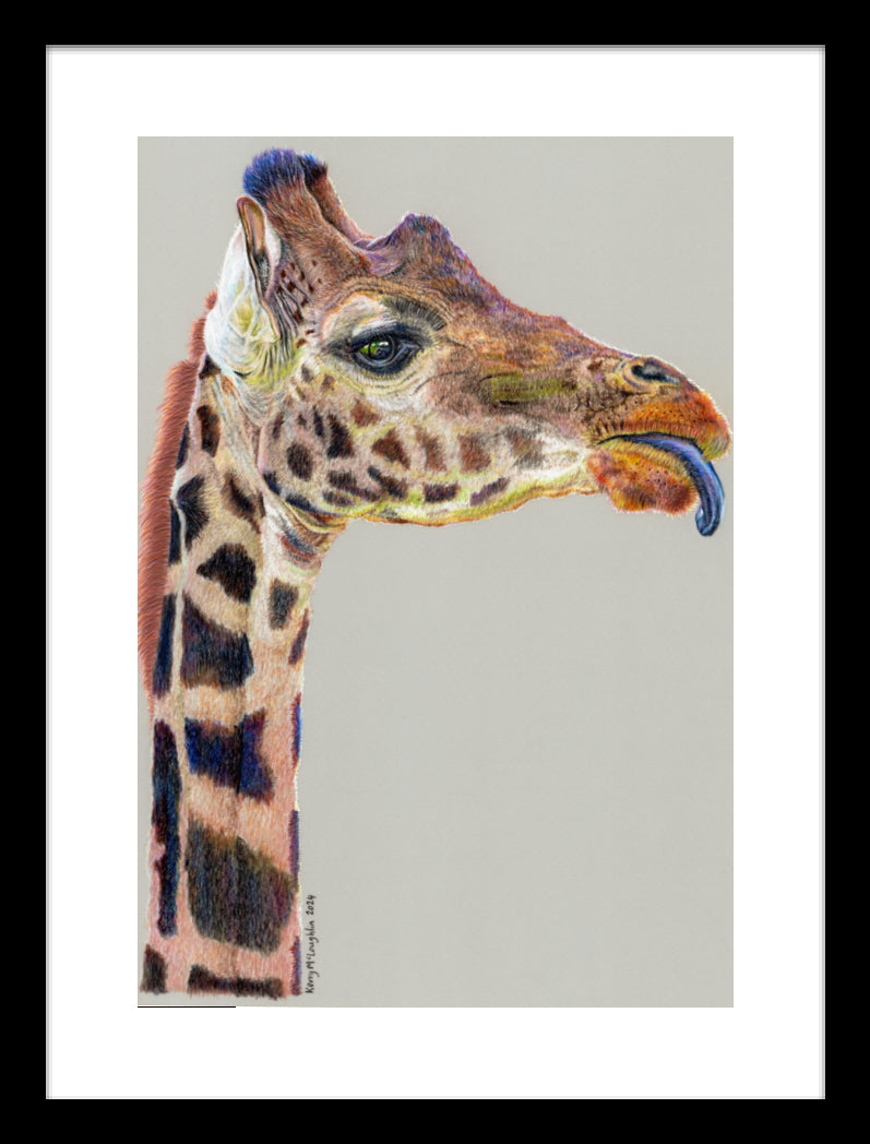 "Teenager" Framed Fine Art Print