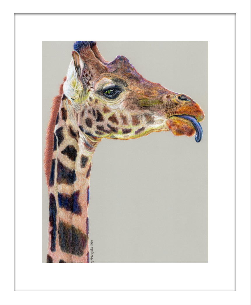 "Teenager" Framed Fine Art Print