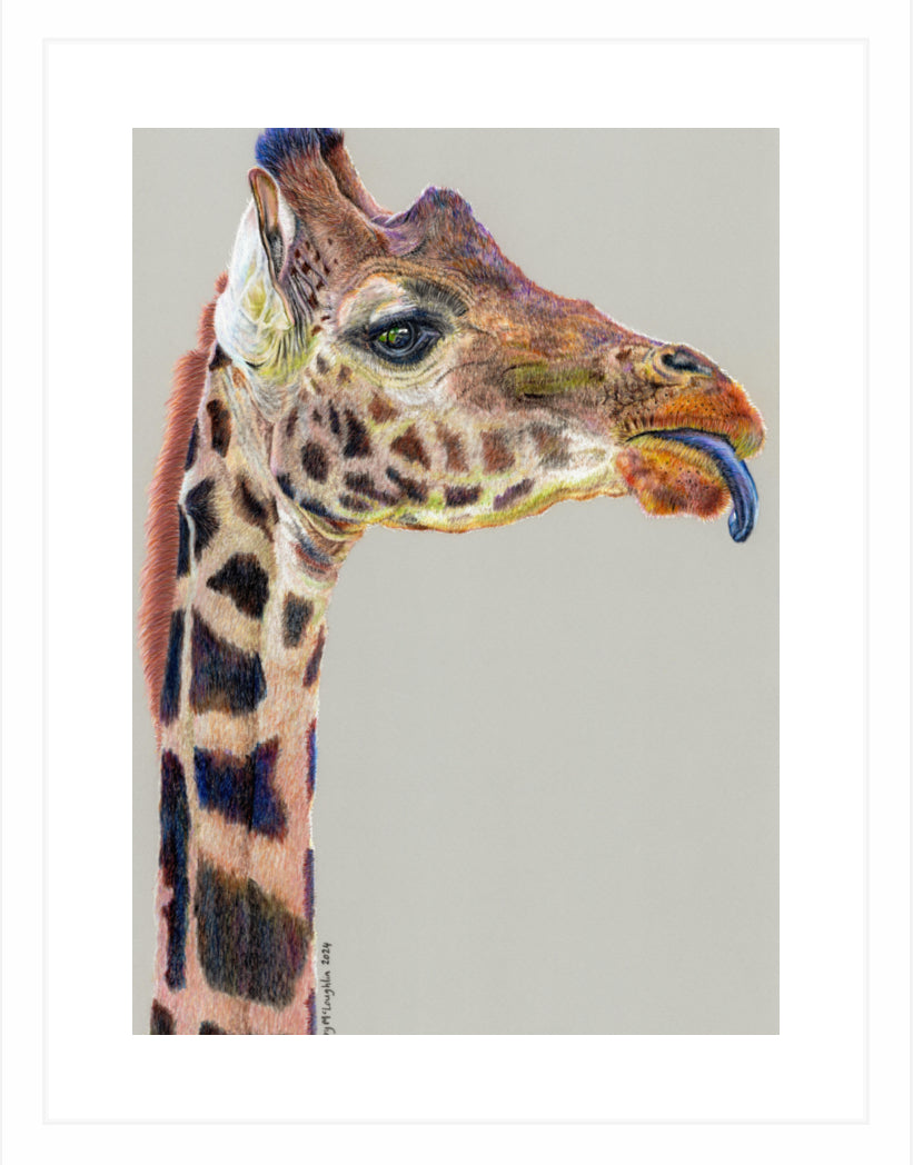 "Teenager" Framed Fine Art Print