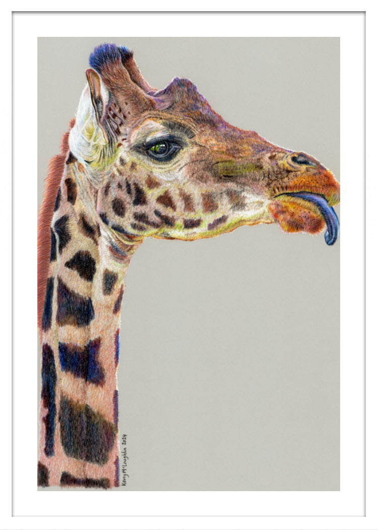 "Teenager" Framed Fine Art Print