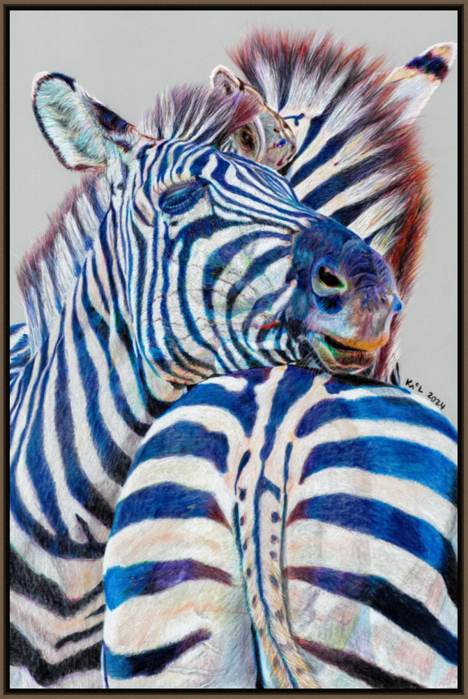 "I’ll Scratch Yours" Canvas Print