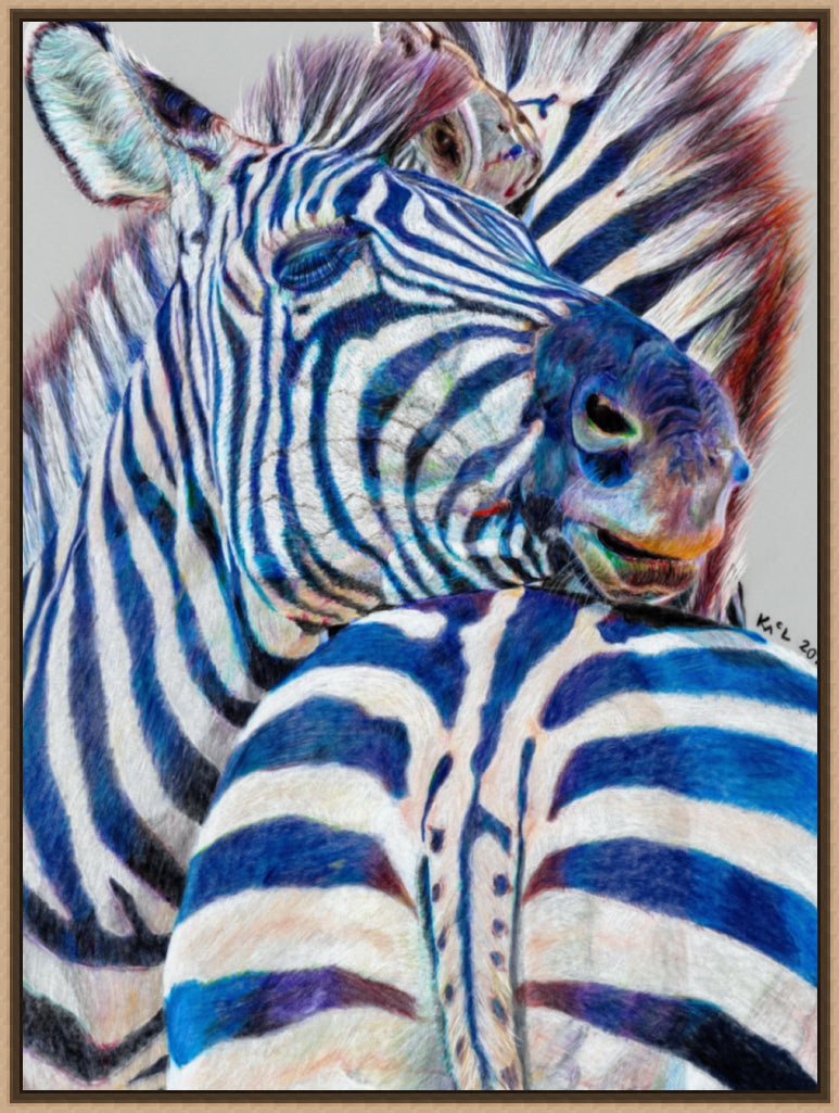 "I’ll Scratch Yours" Canvas Print